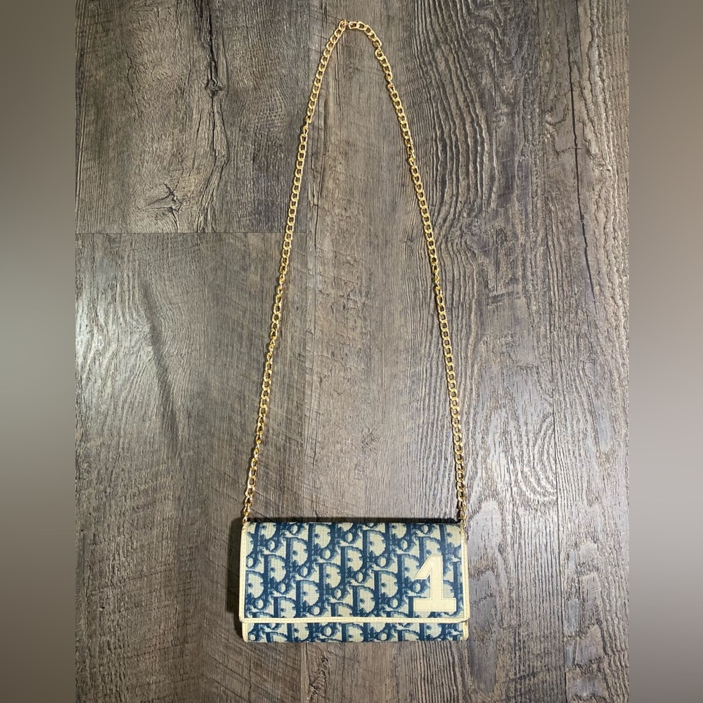 CHRISTIAN DIOR Trotter Wallet Crossbody - Picture 2 of 12